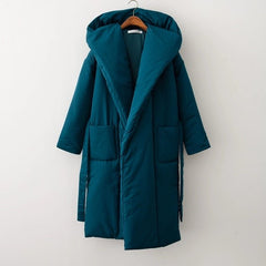 Long Parka Coat Women Thick Fluff Warm Waterproof Stylish Casual Winter Outerwear Fashion