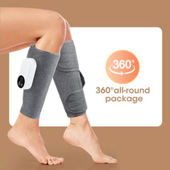 Leg Massager Electric USB Rechargeable Air Compression 3 Modes Calf Thigh Knee 360° All-Round Relief