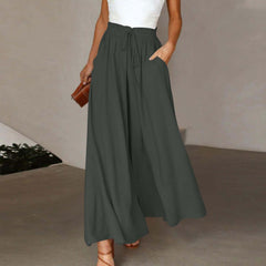 Wide Leg Pants Women Elegant Loose Casual Comfortable Everyday Spring Summer Fashion Trousers