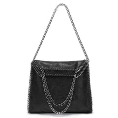 Shoulder Bag Women Luxury Soft Chain Crossbody Chic Designer Inspired Tote Handbag Purse