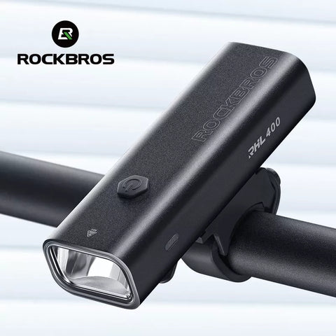 Bicycle Headlight LED Rainproof Type-C 2000mAh MTB Front Lamp Aluminum Ultralight Cycling Light