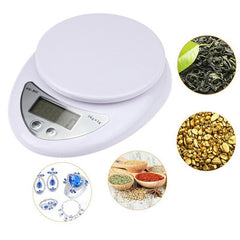 Digital Kitchen Scale 5kg Portable LED Display Food Weight Balance Electronic Measuring Tool