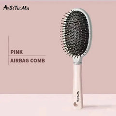 Detangling Hair Brush Wavy Curly Wet Dry Oily Thick Hair Massage Comb Gentle Scalp Care Tool