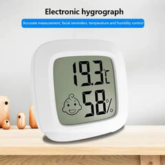 Mini LCD Digital Indoor Temperature & Humidity Thermostat Meter Gauge Hygrometer