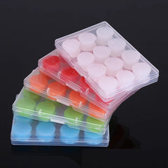 Earplugs Silicone 6-12 Pack Noise Reduction Canceling Sound Insulation Sleep Protection Reusable Set