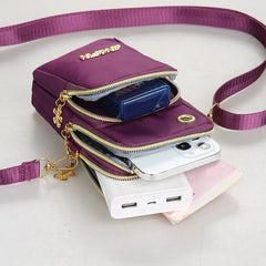 Crossbody Bag Women Mini Phone Bag Compact Coin Purse Multi-Color Casual Shoulder Bag
