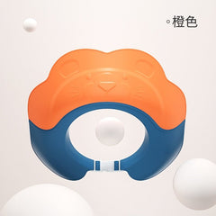 Baby Shower Cap Adjustable Toddler Silicone Hair Washing Visor Shampoo Eye Protection Boys Girls