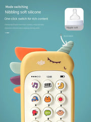 Toy Phone Baby Music Sound Simulation Telephone Infant Early Educational Sleeping Toy Kids Gift