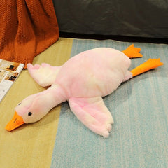 Goose Stuffed Animal Kids Giant Plush Toy Long Neck Big White Cute Soft Fluffy Pillow Gift