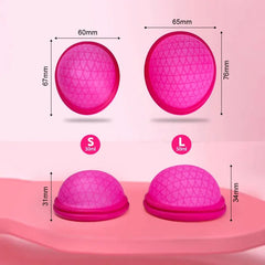Menstrual Cup Reusable Soft Disc Extra-Thin Flexible Medical-Grade Silicone Eco-Friendly Period Care