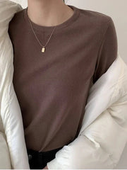 women's sweater coffee color