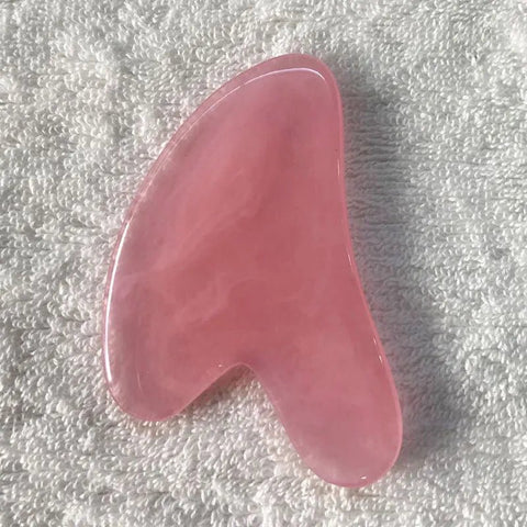 Gua Sha Scraper Heart Shape Beeswax SPA Face Massager Acupuncture Massage Tool Skin Care Accessory