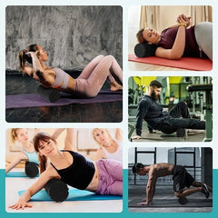 Foam Roller Fitness 33cm High Density Yoga Massage Back Shoulder Leg Muscle Therapy Pilates Gym Home