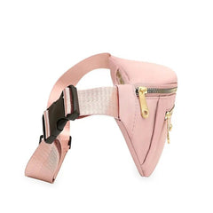 Fanny Pack Unisex Large Capacity Wear-Resistant Waist Bag Multifunctional Travel Pouch