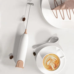 Electric Coffee Milk Mixer Frother Kitchen Drink Foamer Whisk Mixer Stirrer Coffee Cappuccino Creamer Whisk Frothy Blend Whisker