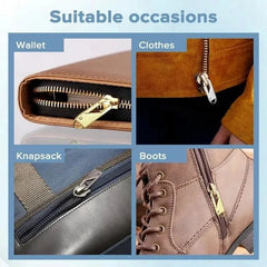 Zipper Puller 10-Piece Slider Instant Repair Replacement Buckle Travel Bag Suitcase DIY Sewing Craft