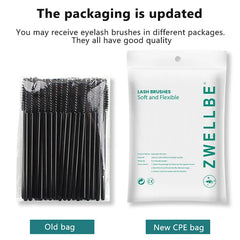 Eyelash Brush Comb Disposable Crystal 50-300 Pcs Lash Extension Mascara Wand Professional Makeup Tool