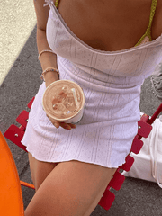 Mini Dress Women Lace Patchwork Floral Slip Hollow Spaghetti Strap Slim Casual Loungewear Short Dress