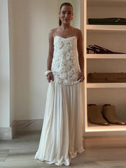 Long Dress white