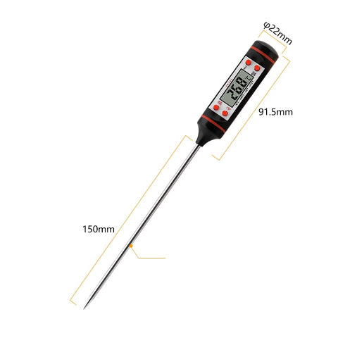 Digital Food Thermometer Instant Read Wireless Electronic Probe Meat BBQ Grill Cooking Tool