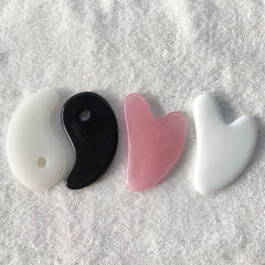 Heart Shape SPA Massage Beeswax Gua Sha Scraper Massage Tool Face Massager Acupuncture Gua Sha Massager
