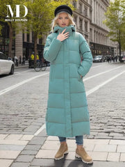 Puffer Coat green