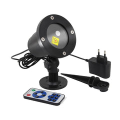 Laser Projector Light Moving Star Red Green LED Stage Christmas Party Outdoor Garden Lawn Lamp