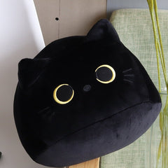 Cat Plush Pillow Kids Black 8cm Cute Stuffed Animal Toy Soft Quality Gift Holiday
