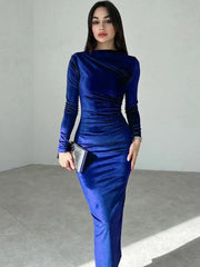 Midi Dress blue