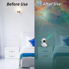 Galaxy Stars LED Projector Night Light Starry Sky Projector Lamp For Kid's Bedroom Home Decoration