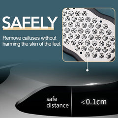 Foot File Pedicure Stainless Steel Wet Dry Removable Foot Care Tool Callus Remover Accessory