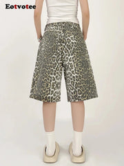 leopard print shorts