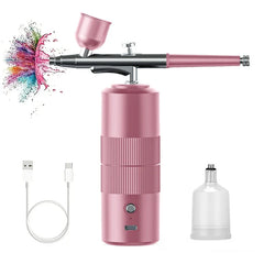 Professional Nail Art Painting USB Compressor, Disinfectant Fogger Machine, Sanitizer Sprayer. Electrostatic ULV Atomizer & Cordless Handheld Nano Steam Gun