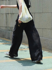 Wide Leg Pants Women High Waist Casual Thin Loose Comfortable Spring Summer Fashion Trousers