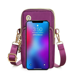 Crossbody Bag Women Mini Phone Bag Compact Coin Purse Multi-Color Casual Shoulder Bag