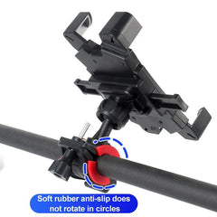Bike Phone Holder Large Universal Handlebar Mount Motorcycle Mountain Electric Bike iPhone Samsung Stand