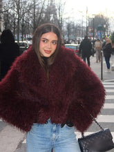 Faux Fur Jacket Coat