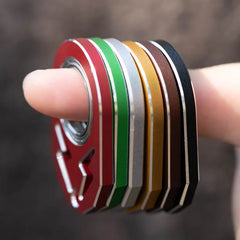 Spinner Key Ring Metal Fidget Anxiety Stress Relief Anti-Stress Finger Spinning Boredom Relief Gift