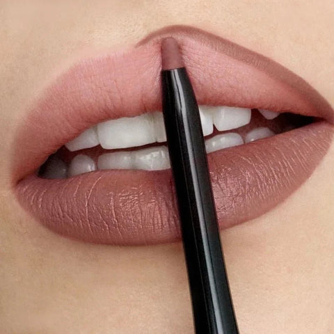 Lip Liner Pencil Waterproof Matte 12 Colors Red Contour Tint Long Lasting Non-Stick Moisturizing Makeup
