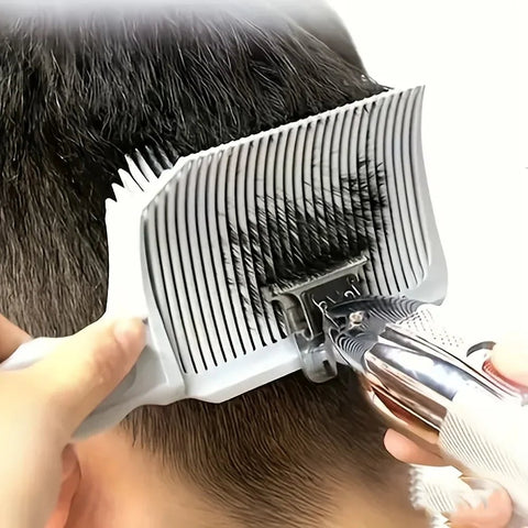 Fade Comb Professional Barber Blending Flat Top Hair Cutting Heat Resistant Salon Styling Tool Men