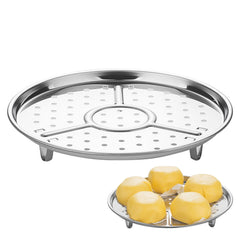 Steamer Insert Stainless Steel Tray Vegetable Stand Kitchen Cooking Accessory Tool