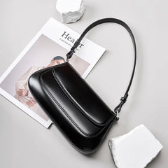 Underarm Genuine Leather Handbag Vintage Shoulder Bag Luxury Bags High Quality Leather Purse