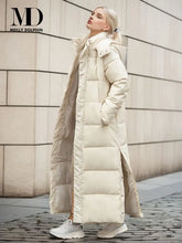 Puffer Coat Beige