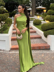 Maxi dress green