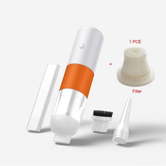 Car Vacuum Cleaner Portable Wireless Rechargeable Handheld Cordless Home Office Cleaning Tool