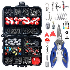 Fishing Accessories Set With Tackle Box
