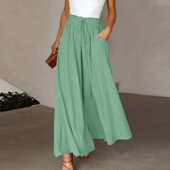 Wide Leg Pants Women Elegant Loose Casual Comfortable Everyday Spring Summer Fashion Trousers
