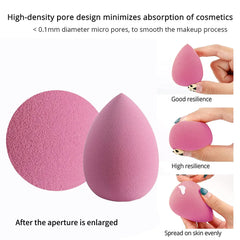 4/8 Packs Makeup Sponge Blender Beauty Egg Cosmetic Puff Soft Foundation Sponges Powder Puff Make Up Accessories Beauty Tools