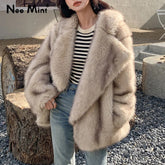 Faux Fur Coat