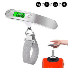 Luggage Scale Portable Digital Hanging T-Shaped LCD 50kg/110lb Suitcase Weight Travel Electronic Belt